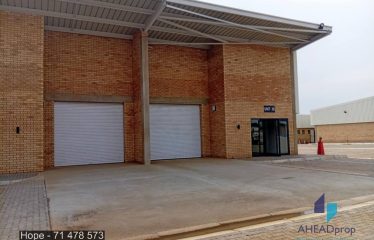 Newly Built Warehouse For Rent